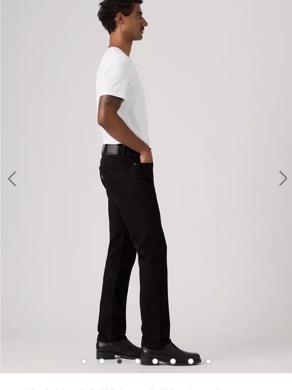 NWT Mens Levi 502” Taper